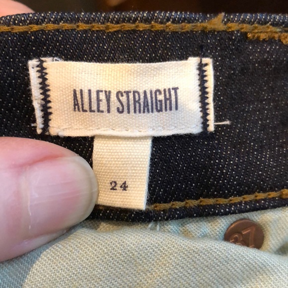 ~NWOT~ Madewell Alley Straight Jeans Size 24 - Picture 6 of 7